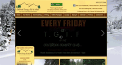 Desktop Screenshot of colebrookcountryclub.com